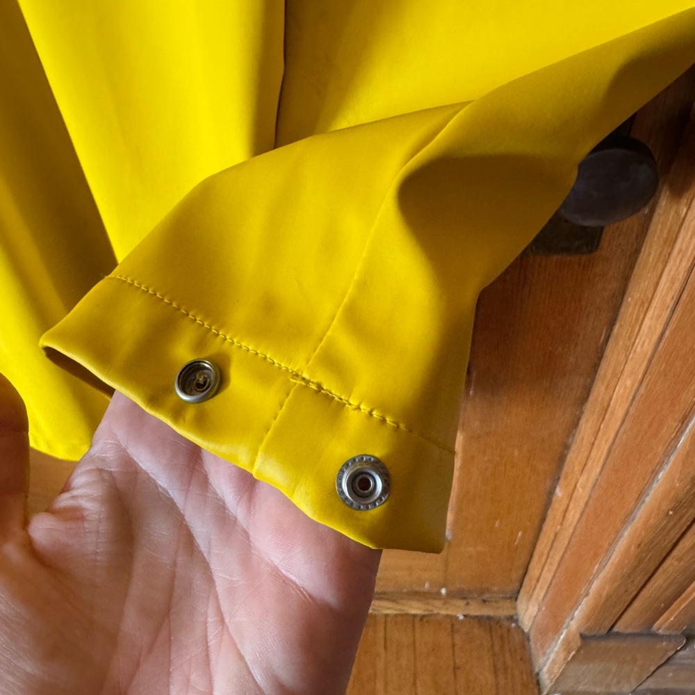 Herschel Supply Co, Rainwear, Women’s Parka Rain Jacket, Yellow, Size M - Picture 5 of 7